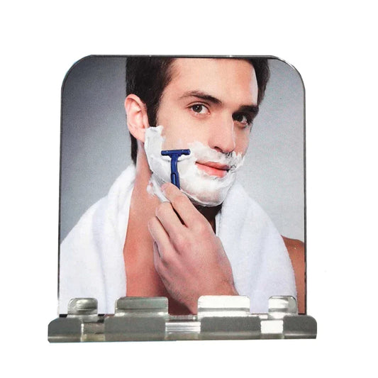 Anti-Fog Shower Mirror, Fogless Bathroom Shaving Mirror
