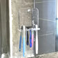 Anti-fog Anti-fall Bathroom Mirror Hanging Razor Toothbrush