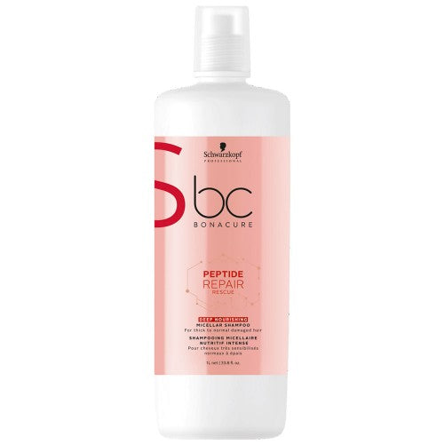 BC Bonacure Peptide Repair Rescue Deep Nourishing Shampoo 34oz