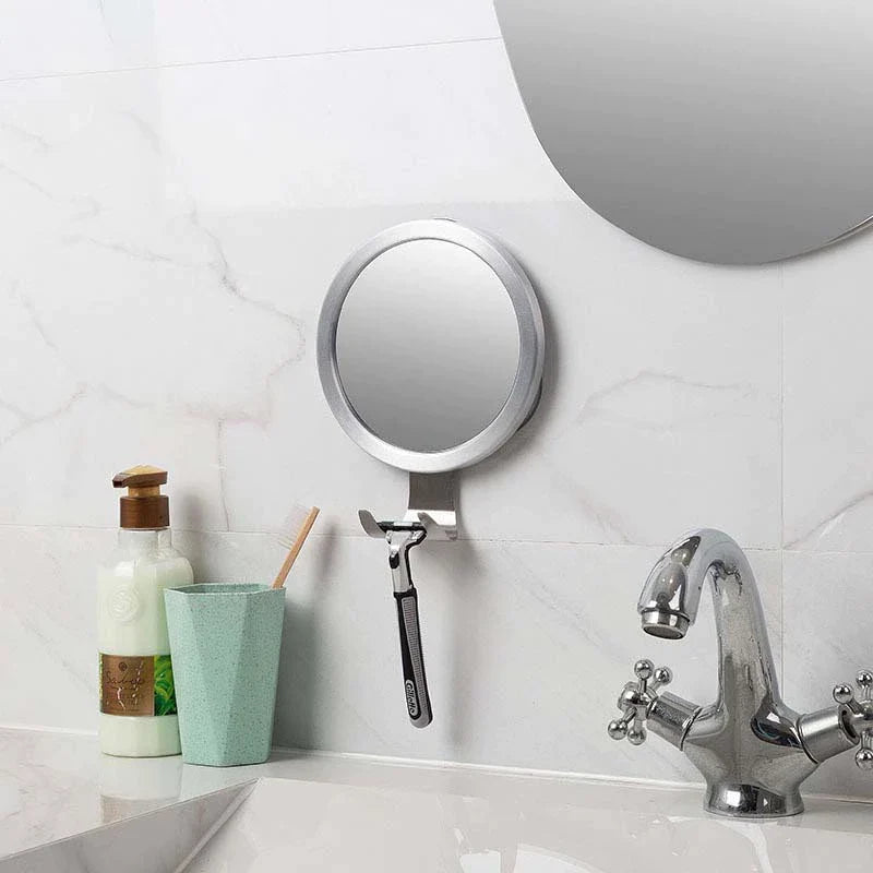 Bathroom Anti-fog Mirror Powerful Suction Cup Bath