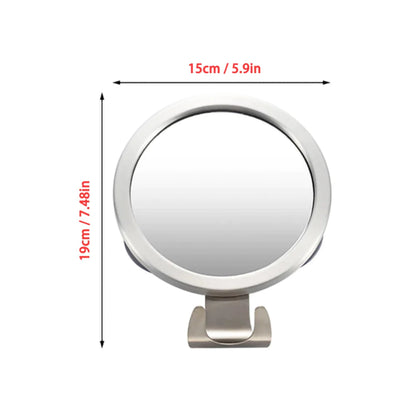 Bathroom Anti-fog Mirror Powerful Suction Cup Bath