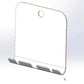 Bathroom Fogless Mirror Removable Anti-fogging Bathing Mirror