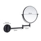 Bathroom Mirror Wall Mounted Makeup Mirror Double