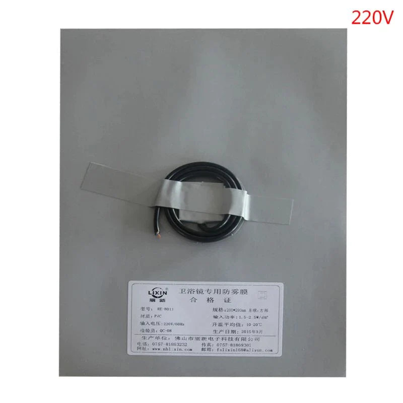 Bathroom Shower Mirror Protective Film Anti Fog