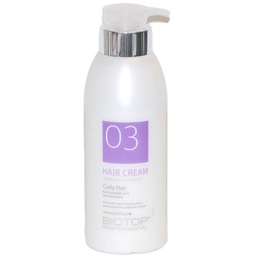 Biotop Professional 03 Curly Hair Cream 17oz