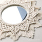 Bohemia Macrame Handmade Makeup Decorative Round Bobo