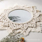 Bohemia Macrame Handmade Makeup Decorative Round Bobo
