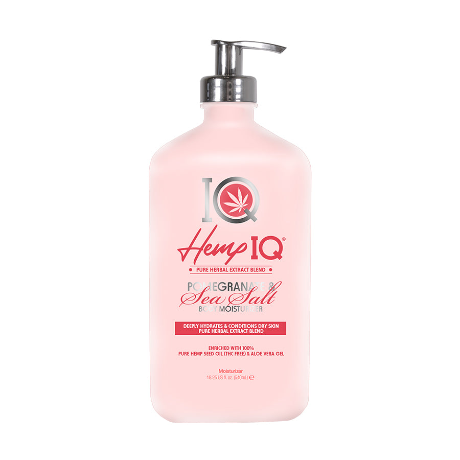 Hemp IQ Pomegranate & Sea Salt Body Moisturizer (18.25oz)