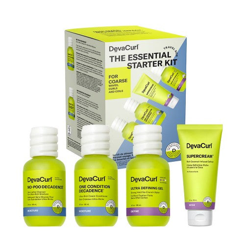 DevaCurl Essential Starter Kit - Coarse