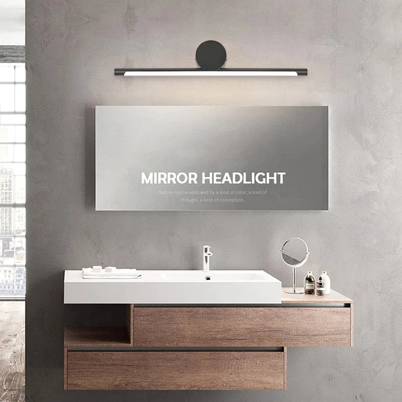 Deyidn Nordic Modern Mirror Front Light Gold/Black