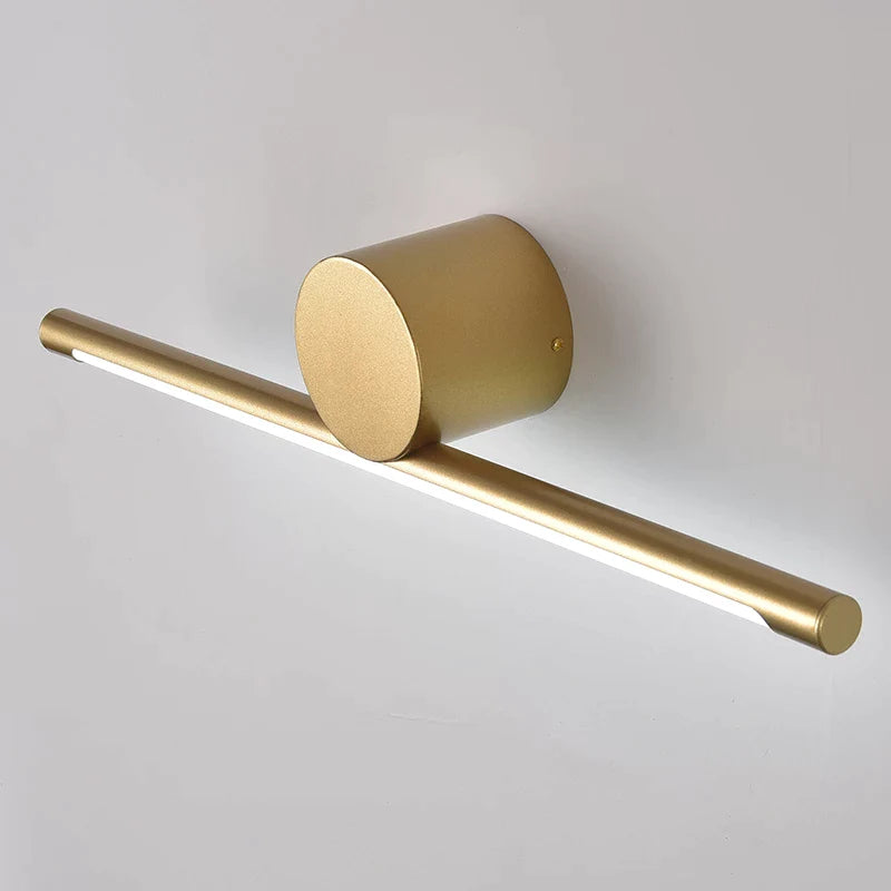 Deyidn Nordic Modern Mirror Front Light Gold/Black
