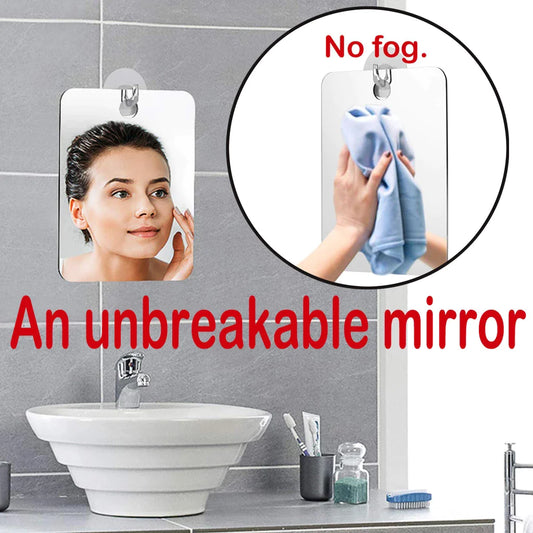Fog Free Travel Mirror Bath Room Home