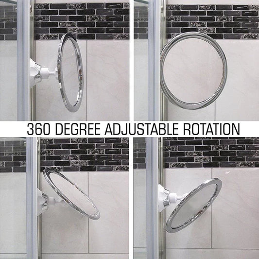 Fogless Makeup Mirror With Holder Suction Cup