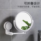 Folding Arm Extend Bathroom Mirror Without Drill