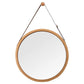 Hanging Round Wall Mirror in Bathroom &