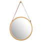 Hanging Round Wall Mirror in Bathroom &