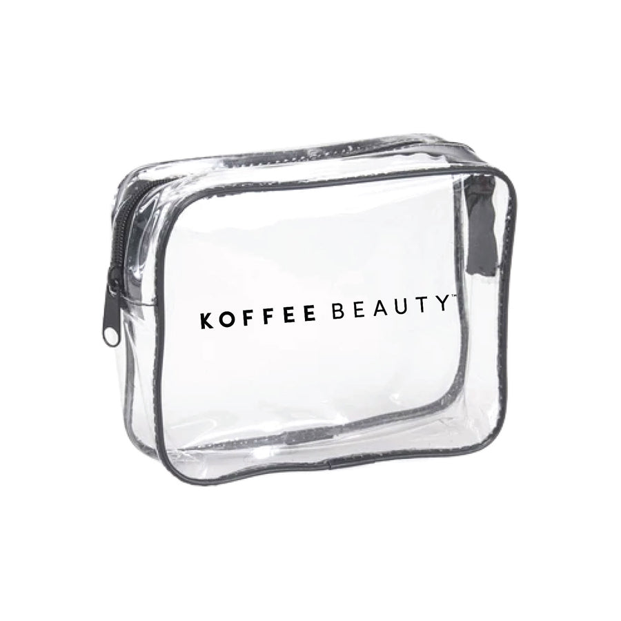 Koffee Beauty Clear Travel Bag