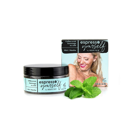 Coffee Body Scrub Mint (4oz)