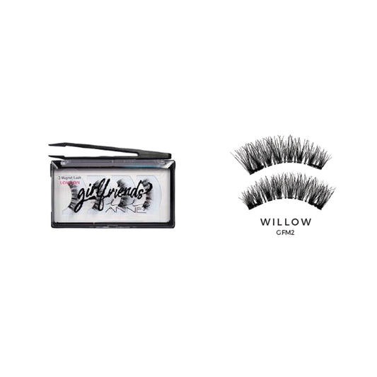 Magnetic Lash Full Strip Willow & Plastic Tweezer