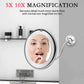 Led Makeup Mirror Multifunction 10X Magnifying Collapsible