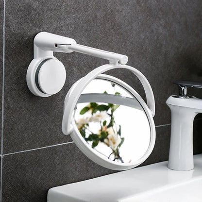 Makeup Mirror Bathroom Folding Mirror Hotel Wall-mounted