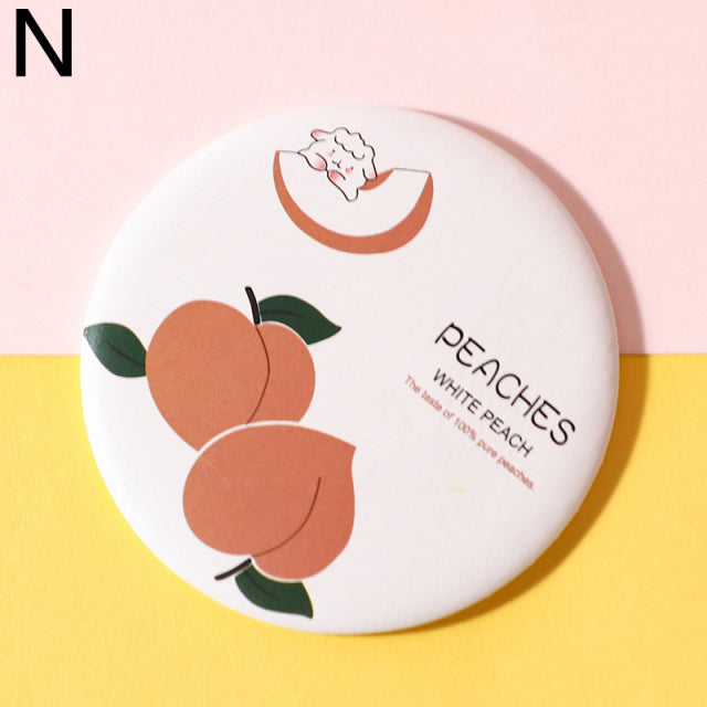 Makeup Mirror Portable Hand Mirror Mini Round