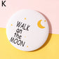 Makeup Mirror Portable Hand Mirror Mini Round