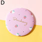Makeup Mirror Portable Hand Mirror Mini Round