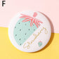 Makeup Mirror Portable Hand Mirror Mini Round