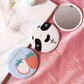 Makeup Mirror Portable Hand Mirror Mini Round