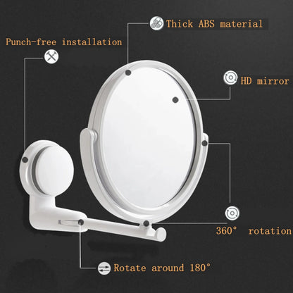 Makeup Mirror Wall Mounted Bathroom Vanity Makeup