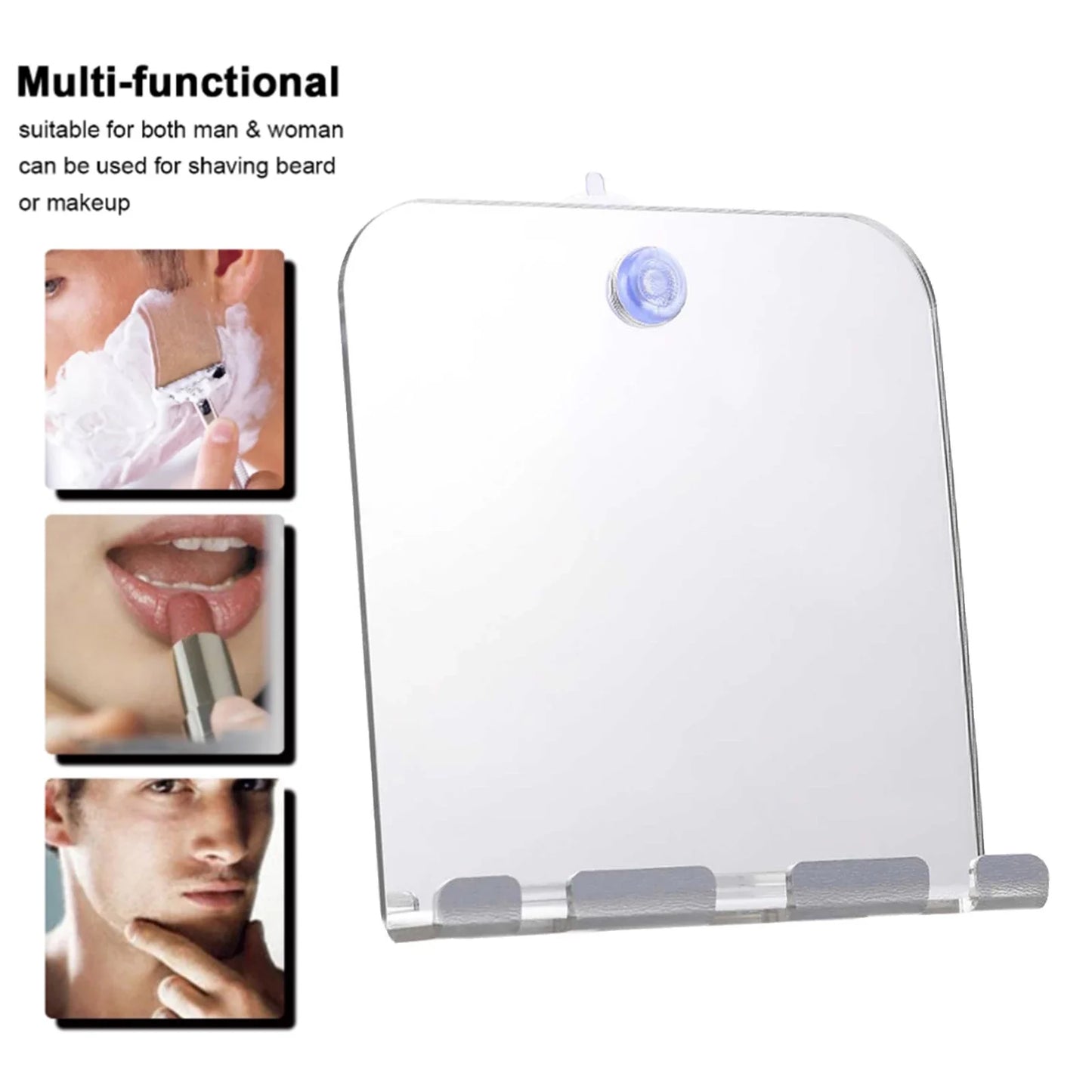 Makeup mirror Anti-Fog Shower Mirror for Shaving