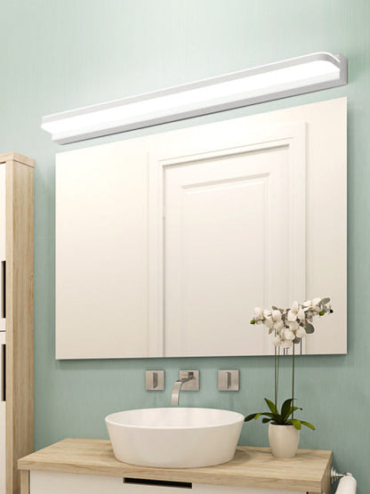Modern Bathroom Light Stainless Steel LED Mirror