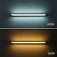 Modern Bathroom Light Stainless Steel LED Mirror