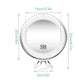 Multifuntional Houseld LED 7X Makeup Bathroom Mirror