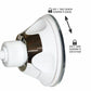 New Bathroom Mirror NO Fog Suction Cup