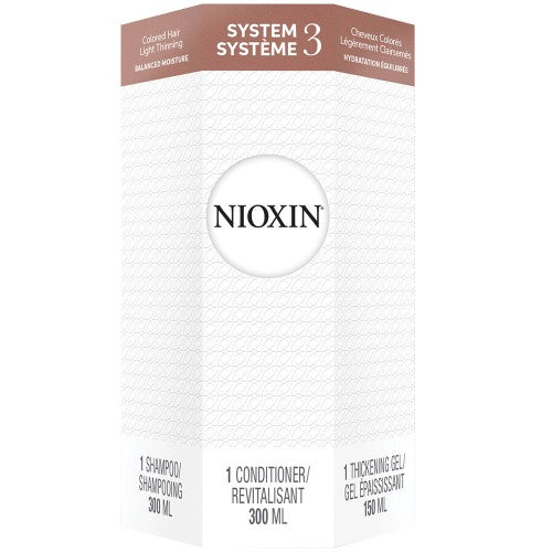 Nioxin System 3 Sha/Con/Thick Gel 3pk Holiday