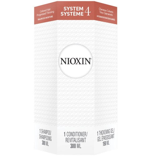 Nioxin System 4 Sha/Con/Thick Gel 3pk Holiday