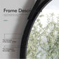 Nordic Bathroom Mirror Round Wall Mounted Mirror