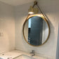 Nordic Bathroom Mirror Round Wall Mounted Mirror