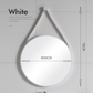 Nordic Bathroom Mirror Round Wall Mounted Mirror