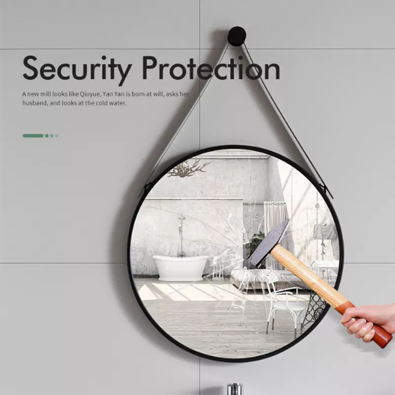 Nordic Bathroom Mirror Round Wall Mounted Mirror
