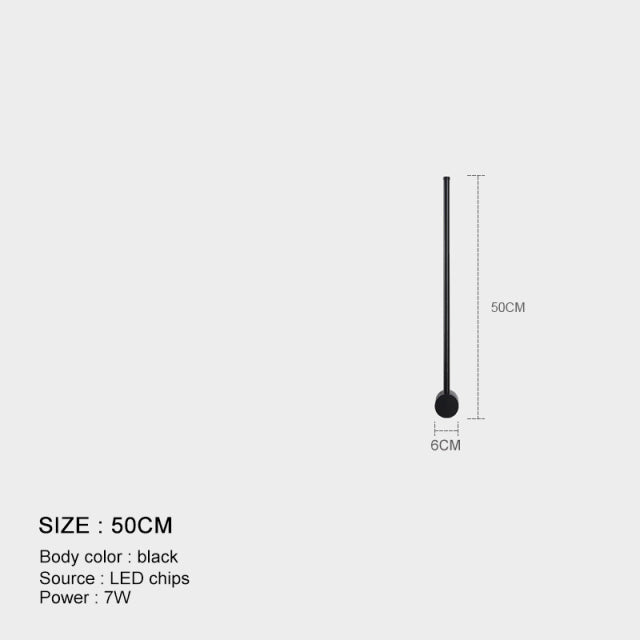 Nordic Modern LED Longer Wall Lamp Living