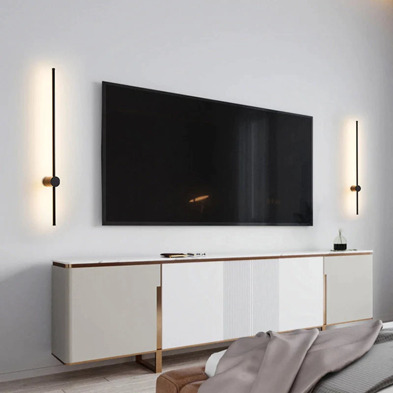 Nordic Modern LED Longer Wall Lamp Living