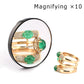 Portable Round Makeup Mirrors 5X 10X 15X