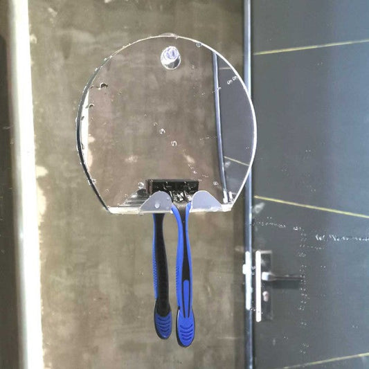 Portable Unbreakable Anti-fog Shower Mirror for Shaving