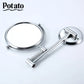 Potato Bathroom Mirror Stailess Steel Wall Magnifying