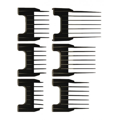 Wahl Trimmer Guides Chromado/Moser 6pk