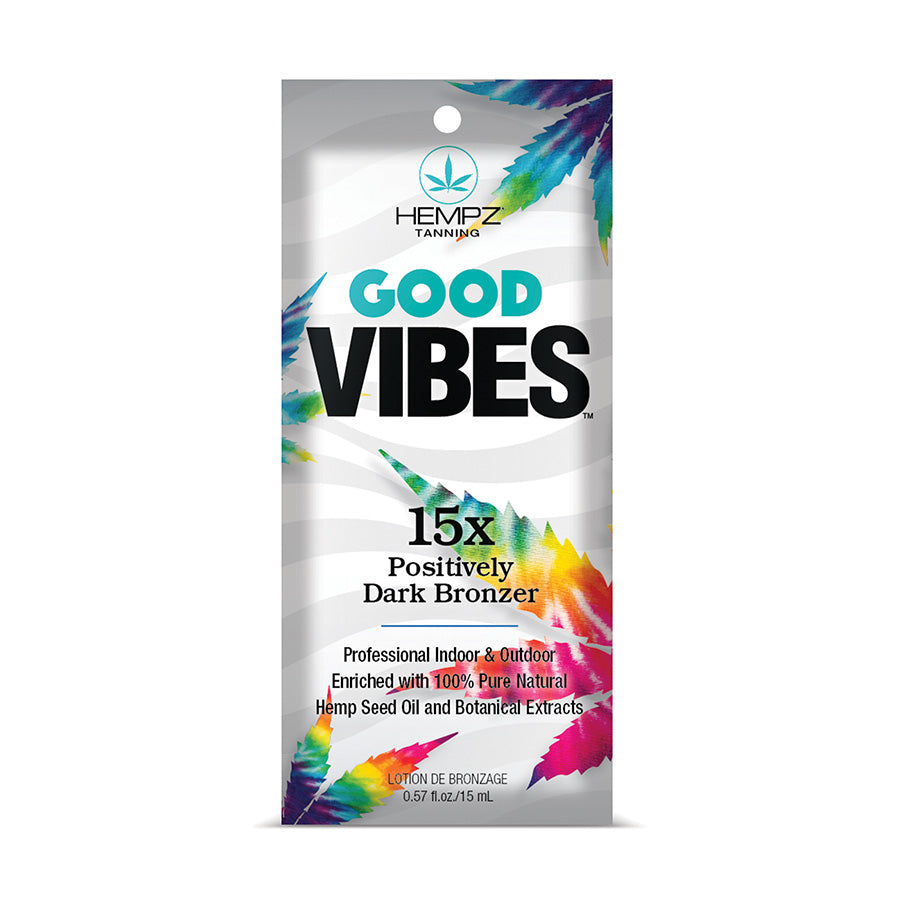 Hempz Good Vibes 15x Dark Bronzer (0.57oz)