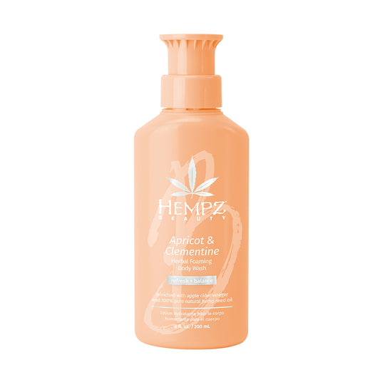 Hempz Apricot & Clementine Body Wash (8oz)